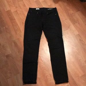 Gap 1969 Premium Black Legging Jeans